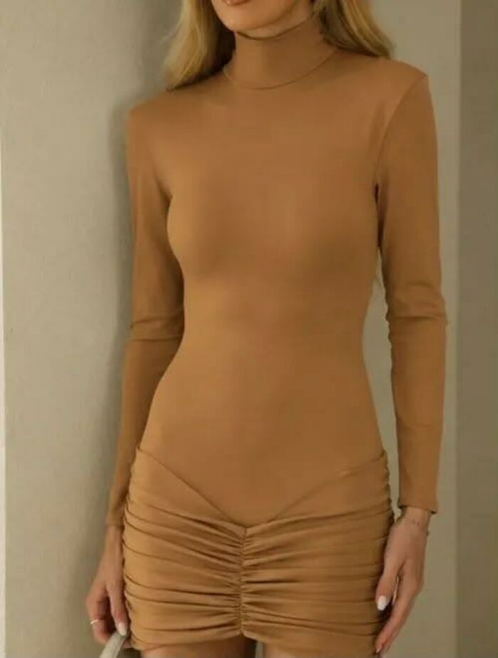 Imagem de Vestido Hilda Caramelo Cloude
