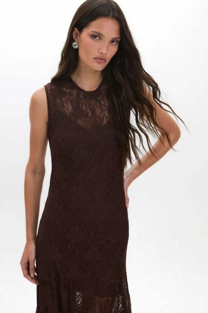 Imagem de Vestido Iris Marrom Pareô