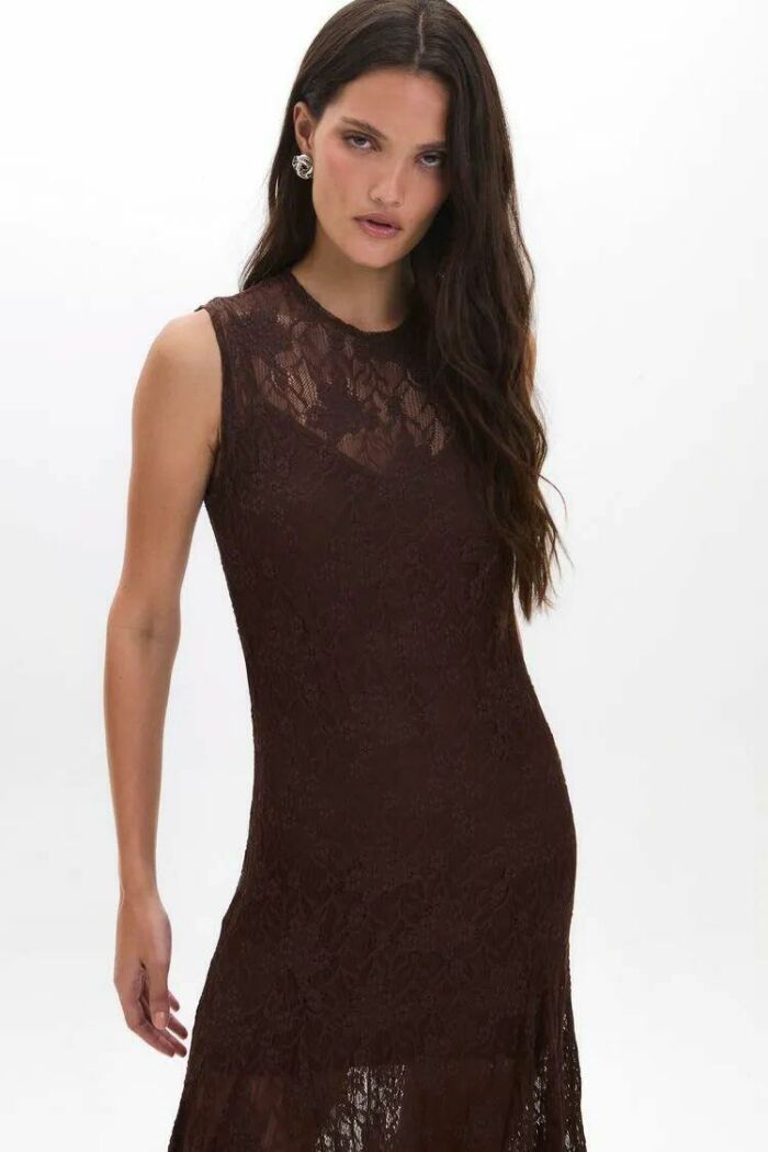 Imagem de Vestido Iris Marrom Pareô