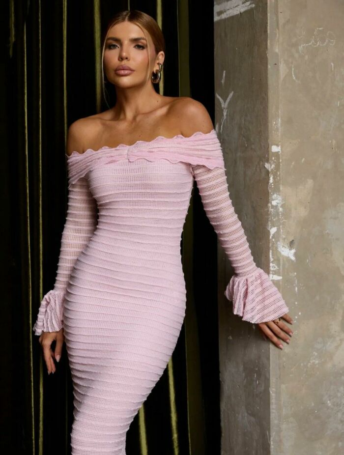 Imagem de Vestido Jordana Rosa Cloude