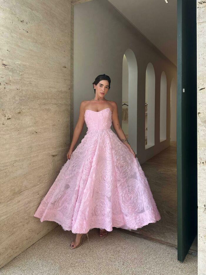 Imagem de Vestido Katarina Rosa Cloude