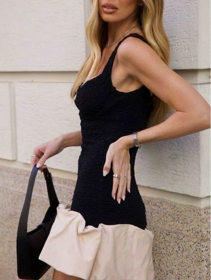 Imagem de Vestido Lívia Bicolor Cloude