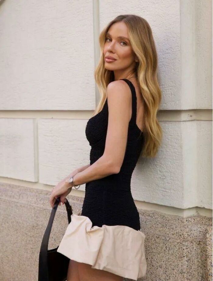 Imagem de Vestido Lívia Bicolor Cloude