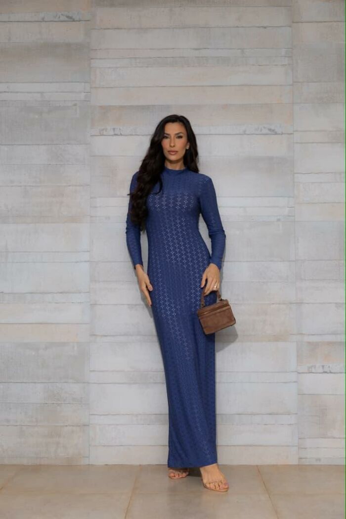 Imagem de Vestido Laise Azul Olívia