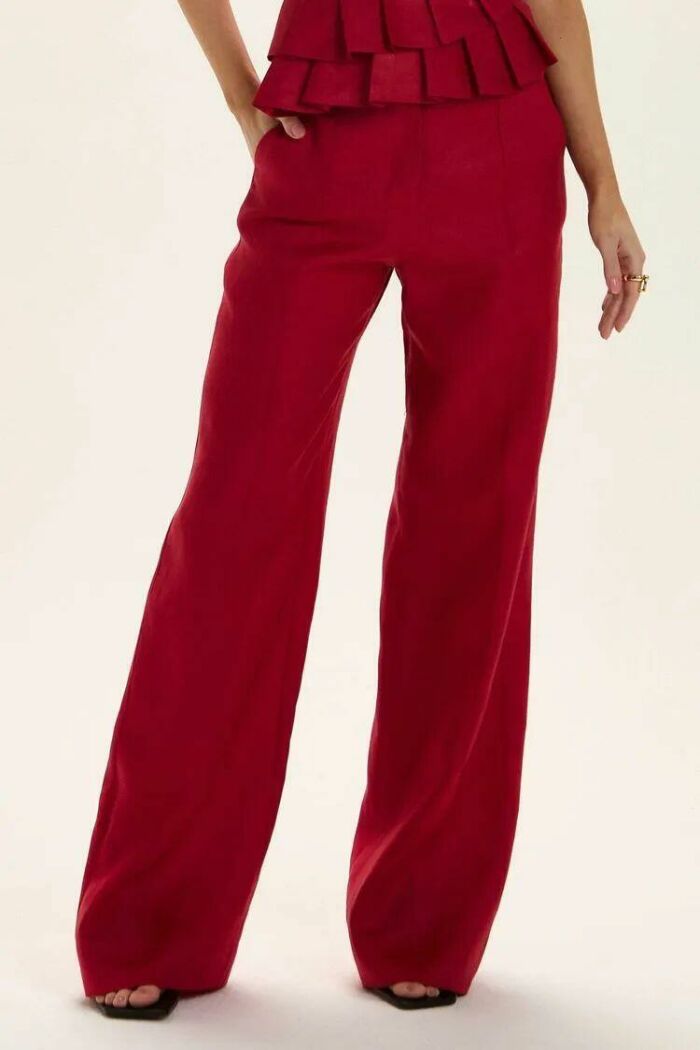 Imagem de Calça Suzie Vermelho Love Le Blog