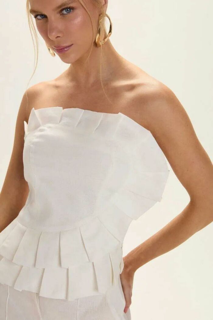 Imagem de Corselet Suzie Off White Le Blog