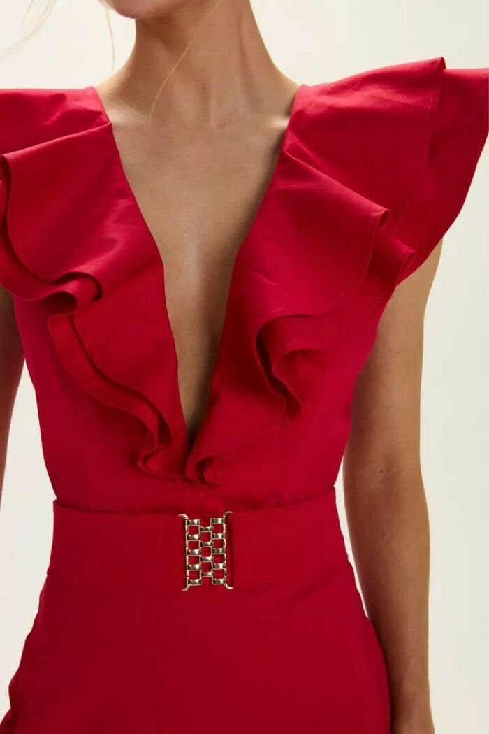 Imagem de Vestido Magnólia Vermelho Love Le Blog