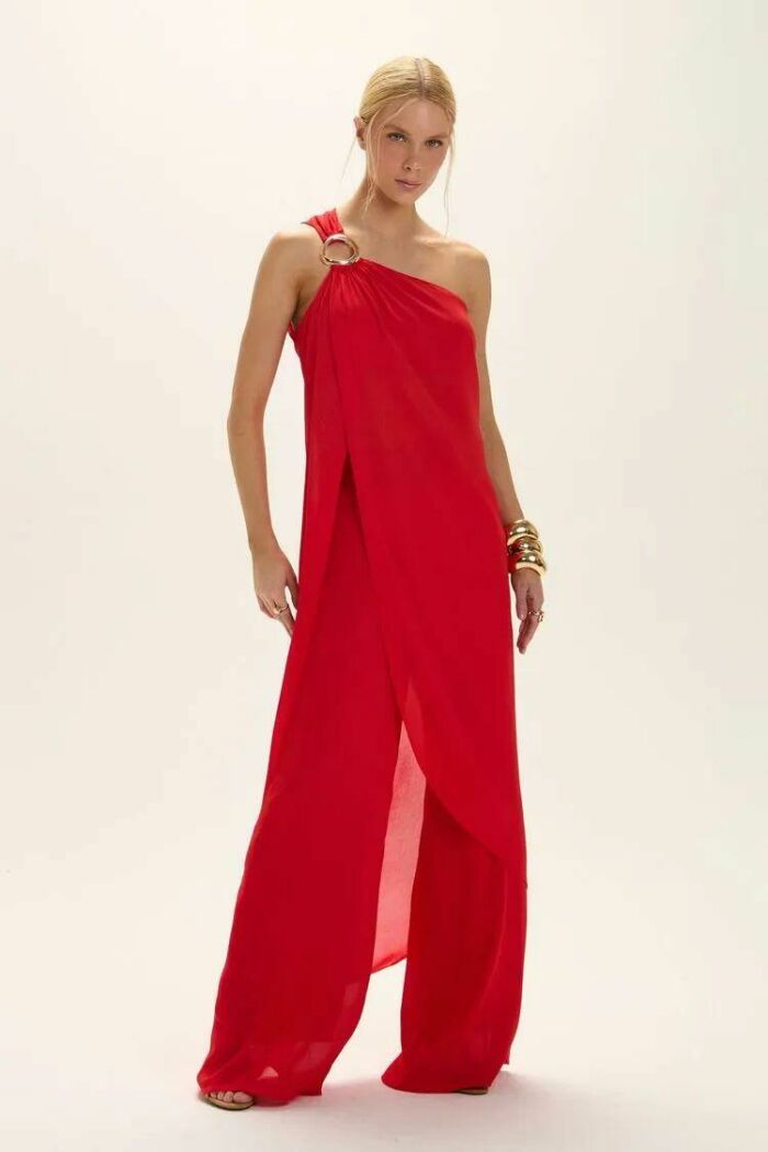 Imagem de Calça Lígia Vermelho Love Le Blog