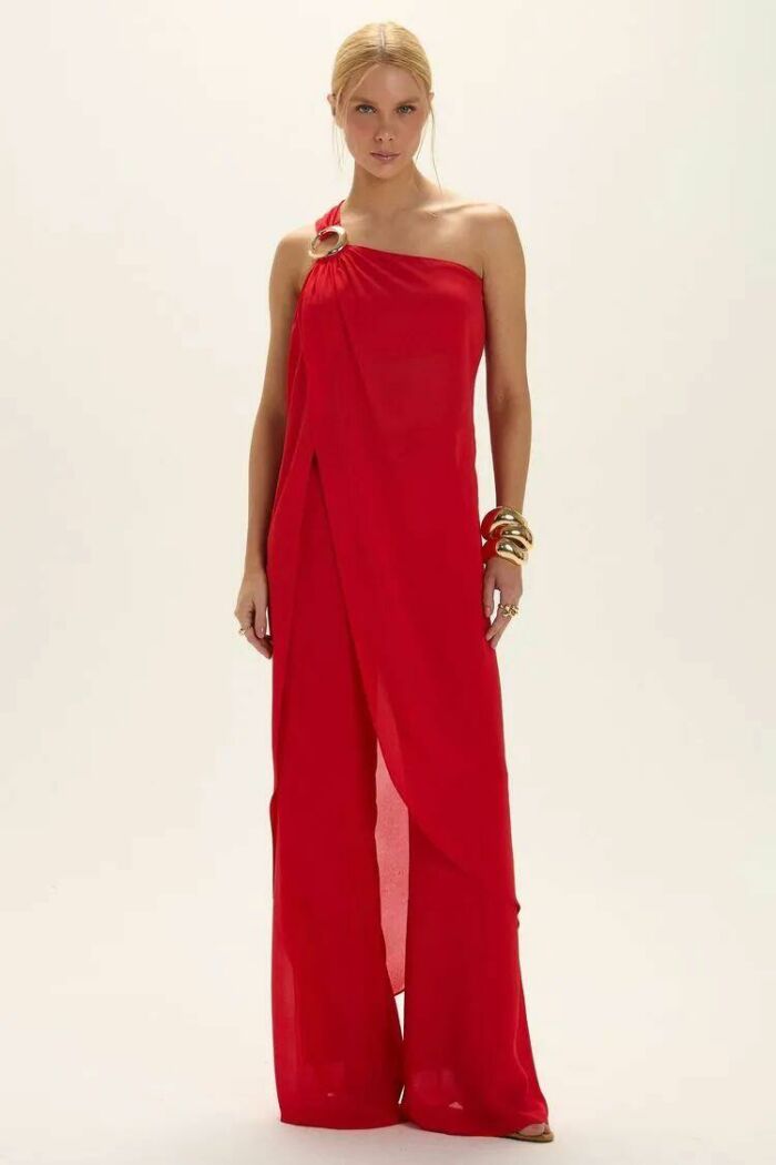 Imagem de Calça Lígia Vermelho Love Le Blog