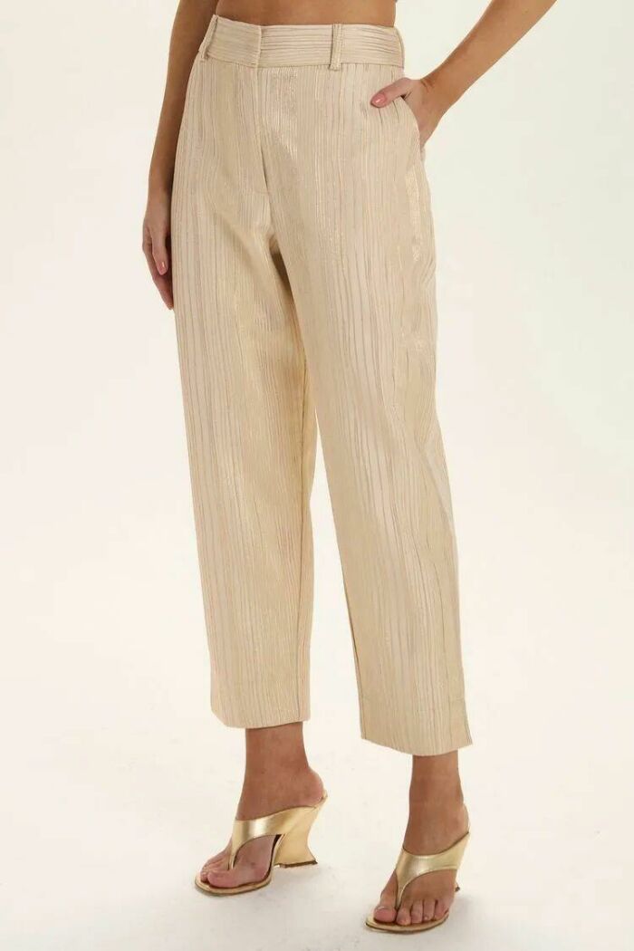 Imagem de Calça Julie Jacquard Stripe Le Blog