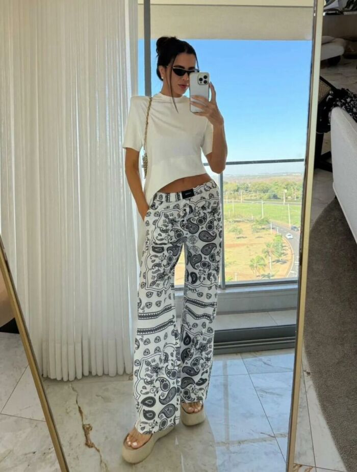 Imagem de Calça Lígia Estampada Cloude