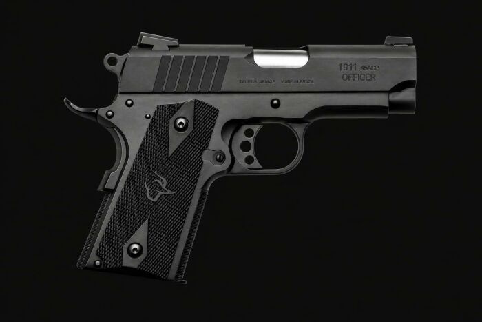 Imagem de PISTOLA TAURUS PT 1911 OFFICER .45ACP CARBONO FOSCO