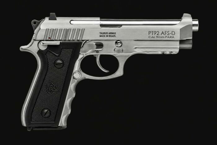 Imagem de PISTOLA TAURUS PT 92 9MM INOX FOSCO