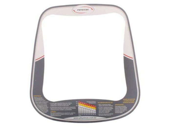 Imagem de Adesivo para Painel da Bicicleta Vertical/Horizontal e Elíptico Eletromagnético Profissional – Modelo 1