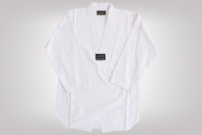 Imagem de Dobok Leve Branco com Gola Branca – M00