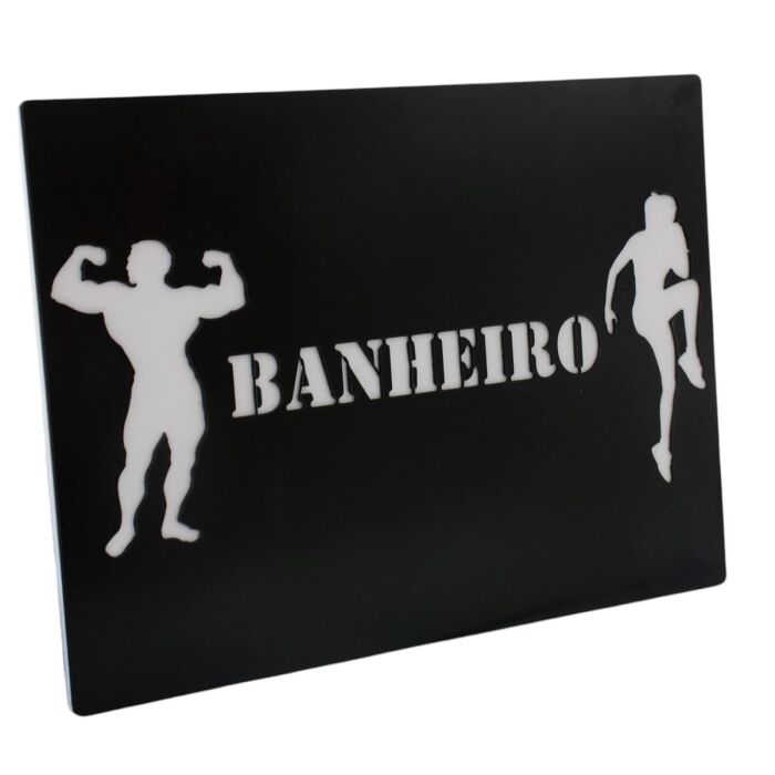 Imagem de Placa de Identificação - Banheiro