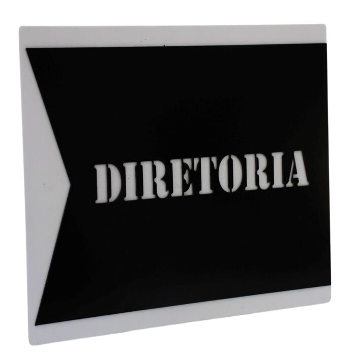 Imagem de Placa de Identificação - Dieretoria