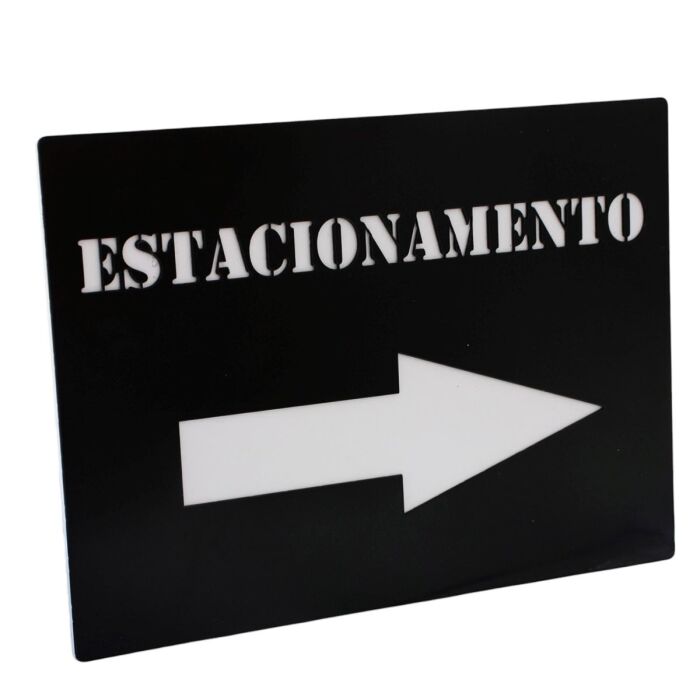 Imagem de Placa de Identificação - Estacionamento
