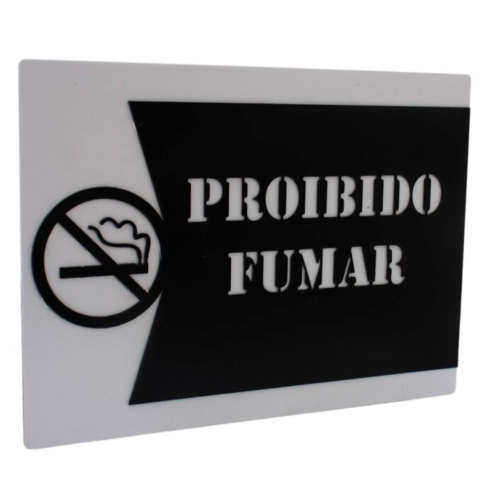 Imagem de Placa de Identificação - Proibido Fumar