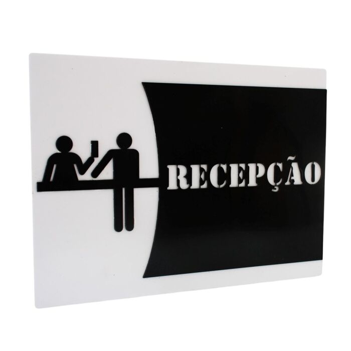Imagem de Placa de Identificação - Recepção
