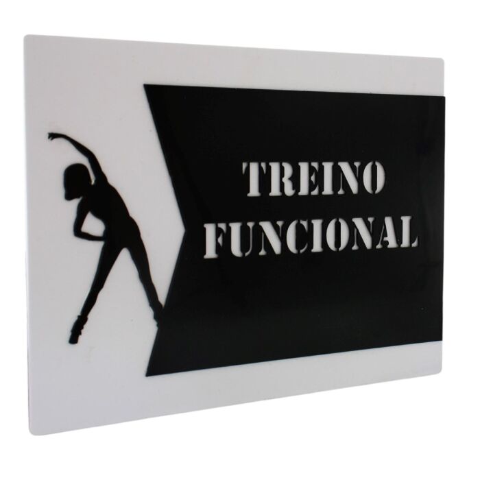 Imagem de Placa de Identificação - Treinamento Funcional