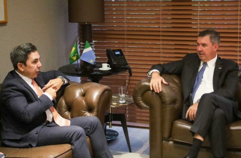 Imagem ilustrativa da matéria Para ampliar parcerias em áreas estratégicas, Governo de MS recebe representante dos EUA