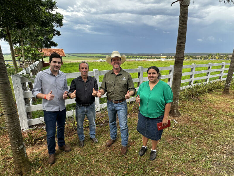 Imagem ilustrativa da matéria Paraíso das Águas recebe comitiva internacional e entra na rota do Mundial Brangus