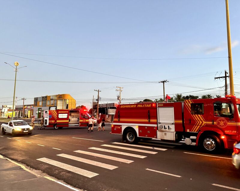 Imagem ilustrativa da matéria Ciclista idoso é atropelado por motociclista e fica ferido em Costa Rica; condutor fugiu do local