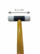 Imagem adicional 0 do item Martelo de Nylon Pequeno 3/4 Pol