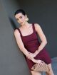 Imagem adicional 2 do item Vestido Macaquinho Vinho - Olivia