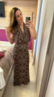 Imagem adicional 0 do item Vestido Midi Marrom Luma - Cloude
