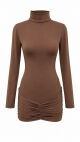 Imagem adicional 5 do item Vestido Marrom Hilda - Cloude