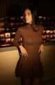 Imagem adicional 1 do item Vestido Marrom Lele - Cloude