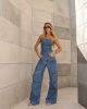 Imagem adicional 3 do item Calça Jeans Cargo Utility Vanessa