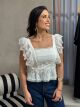 Imagem adicional 3 do item Blusa Laise Off Lacvert