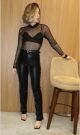 Imagem adicional 2 do item Body Renda Preto - Olívia