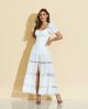 Imagem adicional 0 do item Vestido Midi Off White Janaina marca Cloude