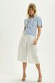Imagem adicional 4 do item Bermuda Natasha Off White Le Blog