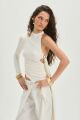 Imagem adicional 3 do item Blusa Bábara Off White Le Blog