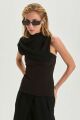 Imagem adicional 8 do item Blusa Natasha Preta Le Blog