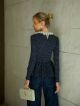 Imagem adicional 2 do item Blusa Sônia Azul-Marinho Cloude
