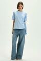 Imagem adicional 2 do item Blusa Tina Azul Breeze Le Blog