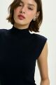 Imagem adicional 0 do item Blusa Vera Azul Navy Le Blog