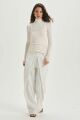 Imagem adicional 2 do item Calça Luana Off White Le Blog