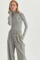 Imagem adicional 0 do item Calça Maitê Medium Grey Melange Le Blog