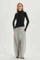 Imagem adicional 4 do item Calça Marina Medium Grey Melange Le Blog