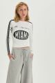 Imagem adicional 3 do item Calça Marina Medium Grey Melange Le Blog