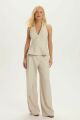 Imagem adicional 3 do item Calça Telma Sand Cream Le Blog
