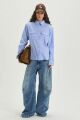 Imagem adicional 4 do item Camisa Thais Sky Blue Le Blog