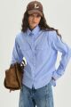 Imagem adicional 0 do item Camisa Thais Sky Blue Le Blog